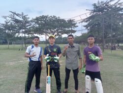 Menjelang Porprov VII Kaltim 2022 di Kab. Berau, Atlet Cricket Kutim Akan Rutin Latihan