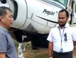Libur Natal Arang Jau Tinjau Lapangan Terbang Uyang Lahai