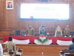 Joni Pimpin Rapat Paripurna ke-26 DPRD Kutai Timur, Bahas Perubahan APBD 2023