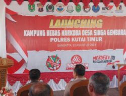 KBN Desa Singa Gembara, Wujud Komitmen Pemkab Kutim Berantas Narkoba