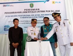 Desa Muara Pantun dan Juk Ayak Kini Nikmati Aliran Listrik 24 Jam