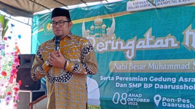 Hadiri Maulid Ponpes Daarussholah, Wabup Kutim Janji Bakal Salurkan Dana Untuk Sarana Ibadah