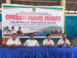 Pemkab Kutim Operasi Pasar Murah di 2 Kecamatan Guna Jaga Stabilitas Harga Komoditas