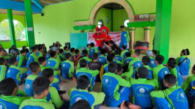 FOBI Kutim Jajaki Sekolah, Mulai Kenalkan Eksistensi Cabor Barongsai