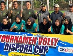 Turnamen Bola Voli Dispora Cup 2023 Resmi Dibuka Ketua DPRD