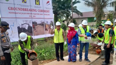 Proyek Jalan Simpang 3 Rantau Pulung – Km 106, Upaya Pemkab Fasilitasi Ekonomi Warga
