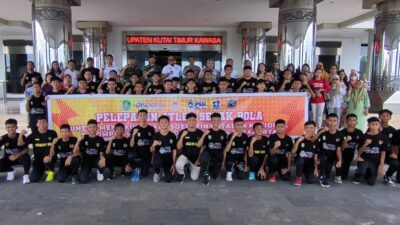 Dua Tim Pesepakbola Kutai Timur U-13 dan U-15 Wakili Kalimantan Timur di Turnamen Nasional