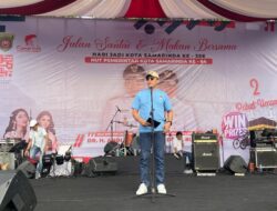 Pemkot Peringati HUT 356 Tahun Kota Samarinda Dengan jalan Santai dan Makan Bersama