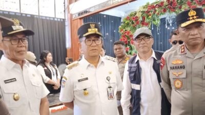Pj Gubernur Kaltim Pantau Pemilu 2024 di Samarinda-Kutai Kartanegara