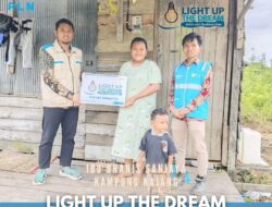 Warga Sangatta Dapat Listrik Gratis Program ‘Light Up The Dream’ PT PLN UP3 Bontang