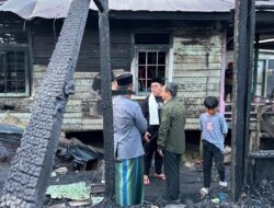 5 Rumah dan 1 Yayasan di Timbau Tenggarong Terbakar, Wabup Kukar Bakal Beri Bantuan