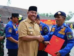 Bupati Kukar Jadi Inspektur Upacara, Mendagri Apresiasi Damkartan Bertahan Hingga 105 Tahun