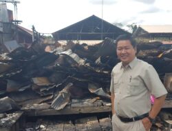 LazisMu Kutim Survei Lapangan Pasca Kebakaran di Gang Bersama Kabo, Bakal Salurkan Sembako