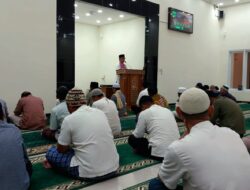 Tausiah di Masjid Baitussalam Indexim, Bupati Ardiansyah Sampaikan 2 Sifat Allah