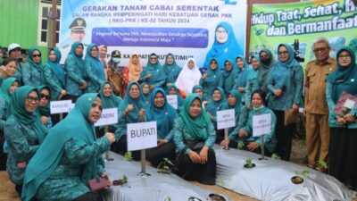DTPHP Kutai Timur Libatkan Tim PKK Gencarkan Tanaman Cabai, Siapkan 9 Ribu Bibit