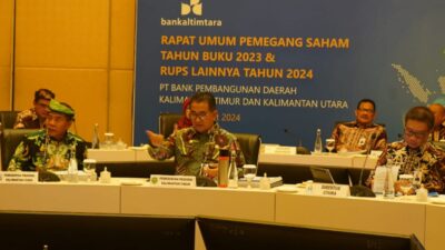 RUPS Bankaltimtara, Laporan Kutim Baik dan Siap Jajaki Program Infrastruktur PII