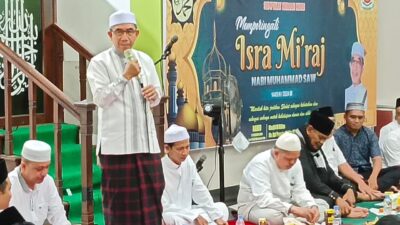 Jadi Penceramah pada Isra Mi’raj di Masjid Al-Ikhlas, Bupati Kutim Sebut Salat Sebagai Kebutuhan