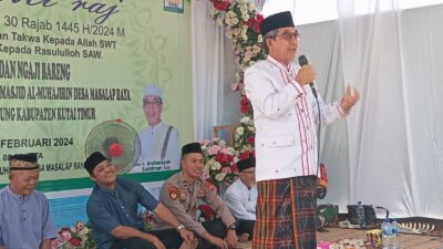 Di Peringatan Isra Mi’raj, Ardiansyah Tegaskan Wajibnya Shalawat Bagi Umat Muslim