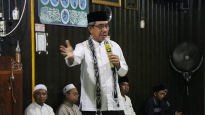 Kunker di Karangan Seberang, Bupati Kutim Nyambi Isi Tausiah Isra Mi’raj