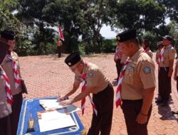 Kwarcab Kutim Lantik Mabi dan Pimpinan Saka Pramuka Bahari, Pemkab Minta Jaga Kolaborasi