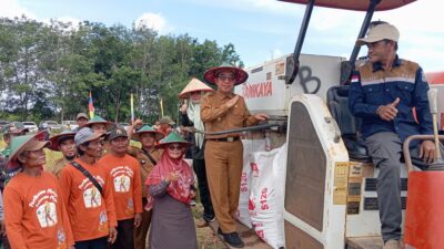 Ardiansyah Hadiri Panen Raya Warga Tanah Abang, Capai 5,8 Ton
