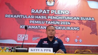 Pleno Rekapitulasi Penghitungan Suara di Sangkulirang Masih Berlangsung 6 Hari Pasca Pemilu