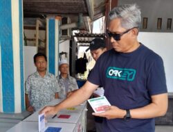 Pesan Setkab Kutim Usai Nyoblos di TPS 53: Apapun Hasilnya, Jaga Kondusifitas