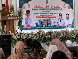 Bupati Kutim Jelaskan Arti Halal Bihalal di Acara Keluarga Besar Kecamatan Sangatta Utara