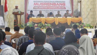 Musrenbang Sangkulirang Hasilkan 191 Usulan Kegiatan di Tahun 2025