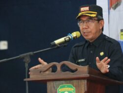 Tak Kenal Libur, Bupati Kunker ke Karangan Sesuai Jadwal Protokoler, Lantik Anggota BPD