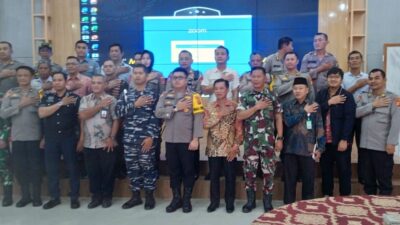 Amankan Idul Fitri 1445 H, Lintas Sektoral Rakor Pengamanan dan Operasi Ketupat 2024