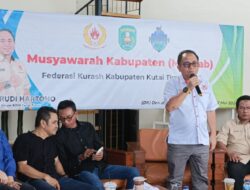 Pesan Ketum KONI Kutim Saat Buka Muskab Kurash: Fokus Sosialisasi