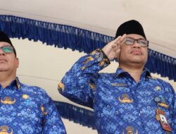 Kadis PPKB Kutim Sampaikan Pesan di Upacara Harkitnas: Kolaborasi Bangkitkan Bangsa