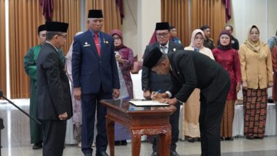 Akhirnya, Bupati Kutim Lantik Delapan Pejabat Pimpinan Tinggi Pratama