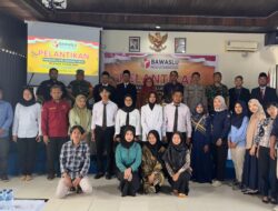 PKD di Kecamatan Sangatta Utara Dilantik, Bawaslu Kutim: Perkuat Koordinasi