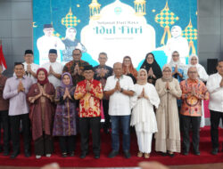 Silaturahmi Hangat Pemkab Kutai Timur di Open House Idulfitri 2024 Pj Gubernur Kalimantan Timur