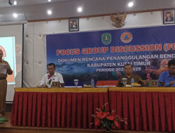 FGD Dokumen Rencana Penanggulangan Bencana BPBD Kutai Timur Fokuskan Mitigasi