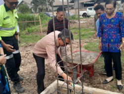 Bupati Ardiansyah Fondasi Pembangunan Gereja HKI Sangatta Upaya Penguatan Iman, Sekaligus Perangi Narkoba