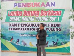 Di Lomba Burung Berkicau dan Pengukuhan FKDM Rantau Pulung, Bupati Kutim Ngaku Kesal PT KPC Tak Selesaikan Pembangunan Jalan