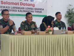 DPPKB Kutim dan Danramil Dukung Serda Sno Terima Babinsa Award 