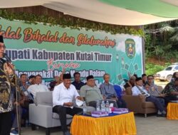 Halal Bihalal Pemkab Kutim Rajut Silaturahmi Masyarakat Desa Mandu Dalam