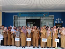 Hari Pertama Berkantor di DPPKB, Junaidi Motivasi ASN dan TK2D