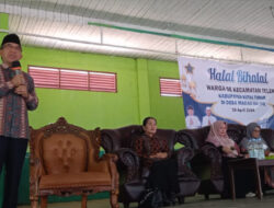Hangatnya Halal Bihalal Bupati Kutai Timur dengan Warga Desa Marah Haloq