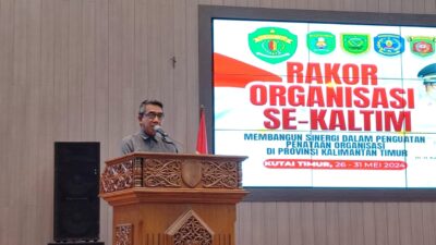 Kutim Tuan Rumah Rakor Organisasi Se-Kaltim: Ardiansyah Tegaskan Kunci Utama Sinergi adalah Kolaborasi 