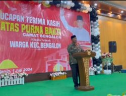Camat Bengalon Masuki Masa Purna Bakti, Wakil Ketua DPRD Kutim Sebut Hasil Karyanya Jadi Amal Jariyah