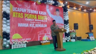Camat Bengalon Masuki Masa Purna Bakti, Wakil Ketua DPRD Kutim Sebut Hasil Karyanya Jadi Amal Jariyah