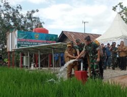 Pemkab dan Kodim 0906 Kutai Kartanegara Bantu Petani dengan Sumur Bor
