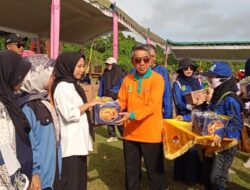 Kunker Germas di Karangan Ilir, Bupati Ardiansyah Ajak Warga Terapkan Pola Hidup Sehat 