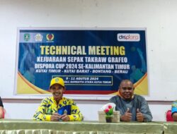 Puluhan Club Daftar Sepak Takraw Dispora Cup 2024 se Kutai Timur, PSTI Kutim Ajak Kabupaten Kota di Kaltim Ikut Serta