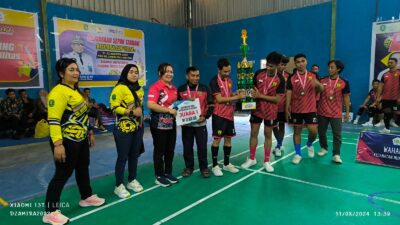 Final Sepak Takraw Dispora Cup 2024 Kutim Dimenangkan Klub Muara Wahau A, 2:0 Kalahkan Sobatrahman Sangatta Utara